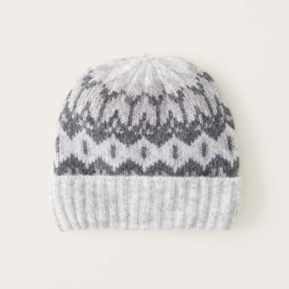 Abercrombie and Fitch Fairisle Beanie - Picture 1 of 2